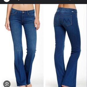 Mother the Cruiser flare jeans low rise